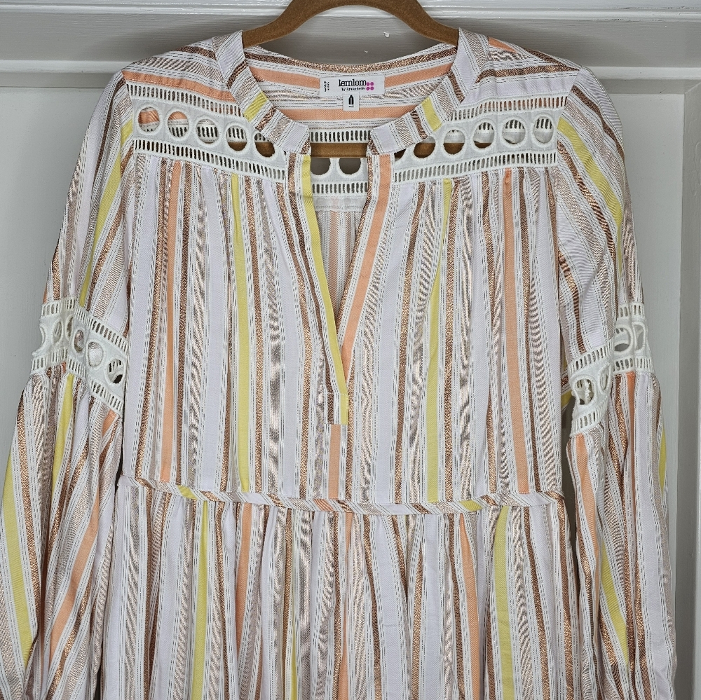 lemlem Retta Peasant Dress - Picture 7 of 11